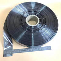 Tube de blindage statique de haute qualité pour l'emballage, largeur de 4, 8 et 12 pouces avec une longueur de 750/500 pieds, compatible avec la soudeuse thermique