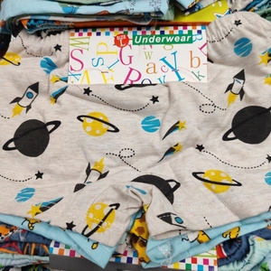 Mutande per Bambini da 3-10 Anni, Boxer per Ragazzi, Pantaloncini Boxer per Bambini 100% Cotone, Vendita Diretta dalla Fabbrica - Product Image 2