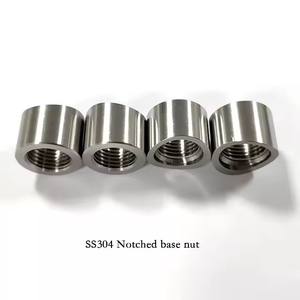 Mecanizado CNC de precisión SS304 O2 Sensor de oxígeno Curva Tuerca con muescas Tapón M18 X 1,5mm - Product Image 5