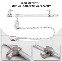 Bofsafety Heavy Duty 650mm Adjustable Sliding T-beam Anchor Aluminium Steel Beam Walker Descent Device Sistem Pengaman Jatuh