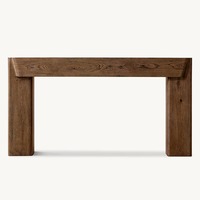 Meubles de salon de style américain, meubles pour la maison, table console en bois de chêne de haute qualité