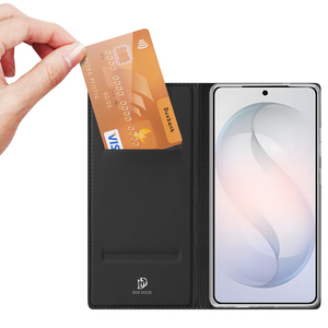 Fundas para teléfonos de la serie Samsung S26/S25/S24/S23/S22 con tapa magnética abatible para inserción de tarjetas y cubierta protectora - Product Image 1