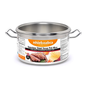 หม้อสแตนเลส (40 ซม.) รุ่น PROFESSIONALE SERIE 9200 สีโครเมียมซาติน 9220 40 - Product Image 2