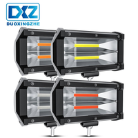 Lampe de travail LED COB DXZ 5 pouces 72W 4800LM certifiée CE 9-30V, éclairage extérieur modifié pour voitures tout-terrain, pick-up, break, garantie 1 an