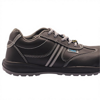 Bottes de travail unisexes AODEXIANG en cuir véritable avec embout en acier, confortables, anti-perforation, pour le printemps et l'été, pour la construction et toutes les tâches