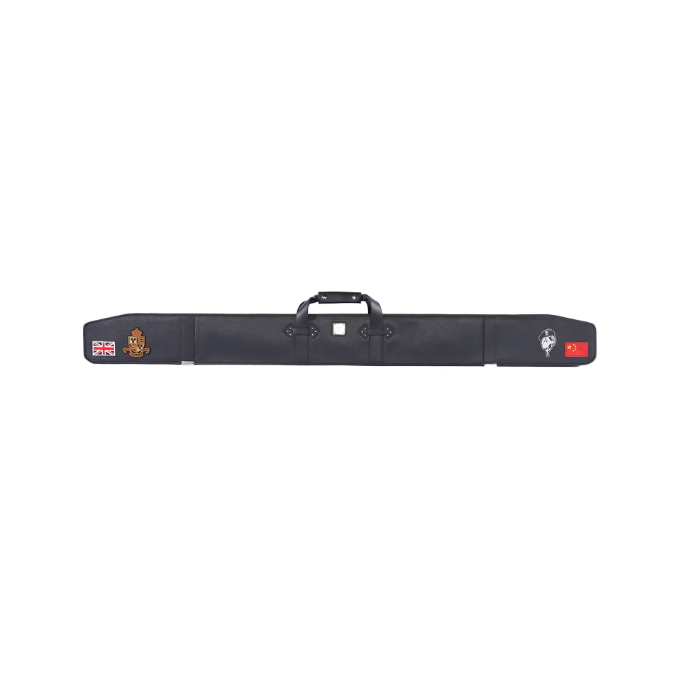 Cuir de vachette motif litchi - Noir