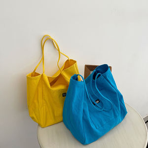 <span class=keywords><strong>กระเป๋า</strong></span>ผ้าแคนวาสออร์แกนิคแบบใช้ซ้ำได้ เป็นมิตรกับสิ่งแวดล้อม พิมพ์โลโก้ได้ ใช้ได้ทุกวัน เหมาะสำหรับผู้หญิง ใช้สำหรับช้อปปิ้ง ไปทะเล หรือเล่นโยคะ - Product Image 3