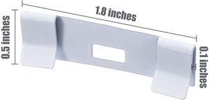 Trắng Dọc Mù Sửa Chữa Vane Savers Kim Loại Bền Louver Phụ Tùng Thay Thế Với Chất Lượng Tốt Clip Bảo Trì/Mù Sửa Chữa - Product Image 2