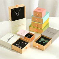 Boîte à bijoux pour collier et boucles d'oreilles, coffret cadeau, boîte à bagues, petite boîte rigide en carton, finition mate, sécurité, gaufrage gratuit