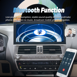 360 Carplay 12,3 "Android 13 8GB + 256GB REPRODUCTOR DE DVD para coche GPS WIFI <span class=keywords><strong>Bluetooth</strong></span> <span class=keywords><strong>Radio</strong></span> para Toyota Land Cruiser Prado 150 2018 - 2020 - Product Image 2