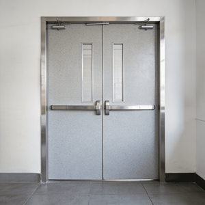 Porte coupe-feu de haute qualité, fabrication ODM/OEM depuis 36 ans - Résistance au feu supérieure et construction durable pour usage industriel - Product Image 1