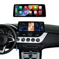12.3 inci Android 14 8 Core 4GB+64GB Pemutar Mobil Layar Terpisah untuk BMW Z4 CIC/NBT 2010-2017 GPS Terintegrasi Dashboard USB CarPlay DSP