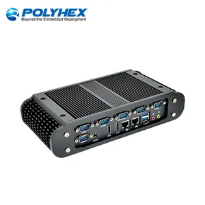 POLYHEX X86 4500U OEM Mini Pcs 6 Lan Low Cheap Embedded Fanless Linux Industrial PC Core I 7
