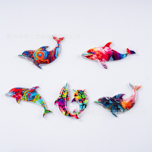 Aimants de réfrigérateur en résine personnalisés représentant des animaux tropicaux, lot de plusieurs pièces, souvenir de voyage, décoration de la maison - Product Image 3