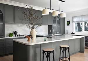 ตู้ครัวไม้จริงอเนกประสงค์ดีไซน์ทันสมัย - Product Image 3