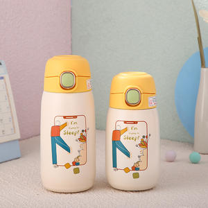 Nouveau produit 2022, bouteille d'eau en acier inoxydable 304, affichage intelligent de la température, mini, portable, pour étudiants, filles, garçons, adultes, <span class=keywords><strong>thermos</strong></span> - Product Image 4