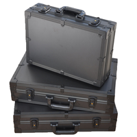 Mallette en aluminium pour mallette rigide Mallette de transport d'équipement et d'outils d'usine avec support OEM & ODM Taille personnalisée et mousse