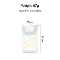 Soin du visage, huile essentielle en capsule biologique, marque privée, blanchiment, réparation, soin de la peau, sans logo, capsule en gel souple, sérum à la vitamine E