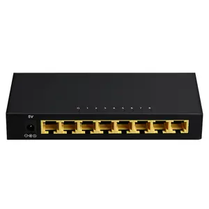 5 8 Port 1000Mbps Gigabit ağ anahtarı Ethernet akıllı Switcher yüksek performanslı RJ45 Hub Internet Splitter