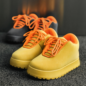 Vente directe d'usine en stock Chaussures de sport pour hommes à semelle épaisse Respirantes Antidérapantes Chaussures décontractées pour l'extérieur Augmentant la taille - Product Image 3