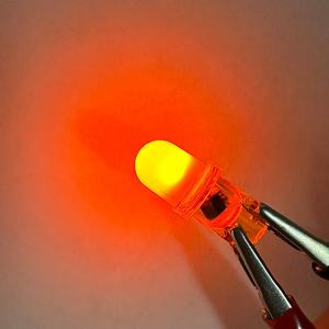 194ลิ่มแบบใสสีส้มเลนส์ฝ้า LED AC 6.3V #555สำหรับเครื่องพินบอล - Product Image 4