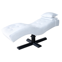 Pinky leem ensemble de lit à cils zéro gravité Massage chaise longue oreiller Table de Massage hydraulique pliant lit de beauté du visage
