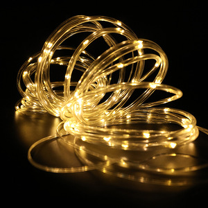 <span class=keywords><strong>Guirlande</strong></span> lumineuse <span class=keywords><strong>LED</strong></span> USB étanche pour extérieur, décoration de jardin, tube RVB coloré, <span class=keywords><strong>guirlande</strong></span> féerique flexible de 15 m pour fête - Product Image 2