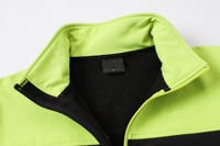 Veste Softshell Universelle à Col Debout pour Hommes et Femmes pour Sports de Plein Air, Randonnée et Travail