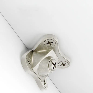 Supports d'angle en alliage de zinc SSR-1 avec vis amovibles, connecteurs de support en forme de L à angle droit pour meubles - Product Image 3