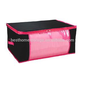 Bolsa de almacenamiento de manta de edredón transpirable Jumbo de poliéster Le'sort con cremallera, bolsa de almacenamiento - Product Image 1