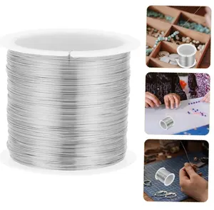 1 Roll Copper Wire Flower Making Wire 20 Gauge Wire Jewelry Beading Thread Hand-Made Craft String To Weave Copper Jewelry