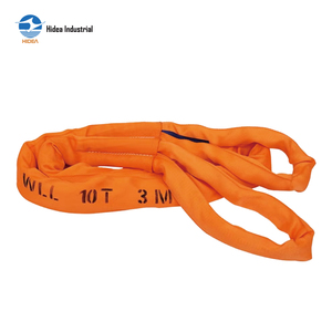 Braided Eye-Eye Round <strong>Sling</strong> US Type Flexible Multi-Strand Polyester Lifting <strong>Sling</strong> Redundant Load Safety Soft Surface Protection - Product Image 3
