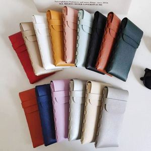 กล่องใส่แว่นตาหนัง PU ป้องกันน้ำ พกพาสะดวก พร้อมโลโก้สั่งทำได้ - Product Image 1