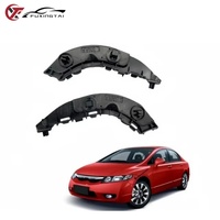 FUXINGTAI Cocok untuk Braket Bumper Depan Honda Civic 2006-2011. Braket Bumper Depan OE: 71198-SNA-A01 71193-SNA-A01