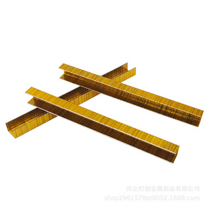 Agrafes en U 13/8 8mm galvanisées pour le bois et les cadres photo, emballage en vrac - Product Image 2