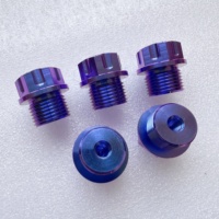 Tige de jauge d'huile en alliage de titane pour moto, vis M10 M12 – Vente directe fabricant
