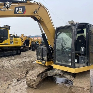 Excavatrice CAT 307.5 d'occasion, Caterpillar CAT306 ECAT307 CAT308 à vendre, bon état, mini-excavatrice de 7 tonnes, fabrication japonaise - Product Image 3
