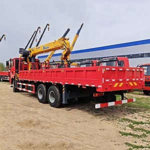Camion grue à flèche télescopique à bras droit Shacman 6X4 14 tonnes 16 tonnes pour travaux lourds avec prix de gros compétitif - Product Image 6