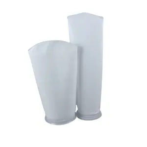 Complete specifications pre water filter fitting PE filter bag for coconut oil filter