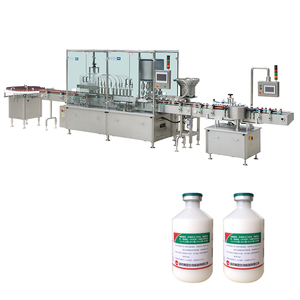 Fabrik preis Tier Inaktivierte Impfstoff flasche Füllung Produktions linie/Ausrüstung zum Verkauf - Product Image 1