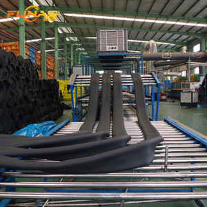 Tubo de Aislamiento de Espuma de Goma para HVAC de Funas, Estructura de Celda Cerrada, Ecológico, Resistente al Fuego, Revestimiento Térmico para Tuberías, para Ahorro de Energía - Product Image 1