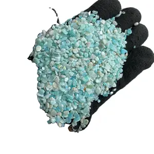 Großhandel Kristall unregelmäßig geformte Amazonit Steine Kies Crushed Edelstein Stücke Deep Blue Quarz Perfec