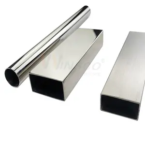 Choose Noble Products Enjoy Civilian Benefits SS 304 Rectangular Pipe 15mmx30mm Straight Seam Welding Stainless Steel Tube