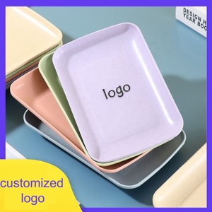 <span class=keywords><strong>Vaisselle</strong></span> hôtel restaurant avec logo personnalisé Assiette en <span class=keywords><strong>plastique</strong></span> mélamine rectangulaire pour plats froids Assiette barbecue - Product Image 5