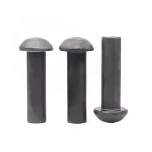 DIN 660 Steel Round Head Solid Rivets