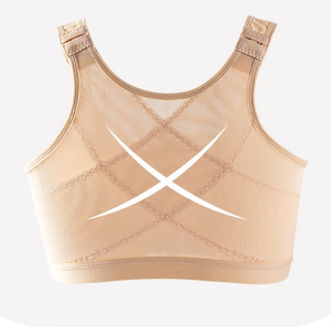 Sujetador de postcirugía Sujetador deportivo con <span class=keywords><strong>cierre</strong></span> <span class=keywords><strong>frontal</strong></span> sin alambre Cobertura completa elegante Push up <span class=keywords><strong>Cierre</strong></span> Corrector de postura Sujetador de elevación - Product Image 5