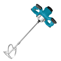 Perceuse électrique sans balais industrielle portative, agitateur manuel pour poudre de mastic et peinture, mélangeur de béton DIY 21V 600W