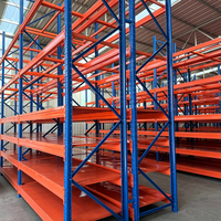 Système de rayonnages industriels robustes en acier sur mesure pour le stockage de marchandises palettisées