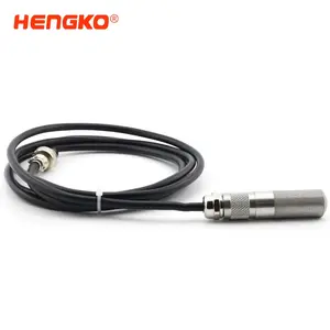 HENGKO HTP104 Sonda de sensor de temperatura e umidade em aço inoxidável i2c para rede
