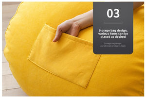 Canapé pouf simple moderne pour paresseux Design Tatami <span class=keywords><strong>en</strong></span> tissu confortable pour le salon ou la chambre Fourniture directe - Product Image 6